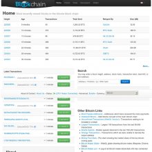 Explorateur de blocs Bitcoin - Blockchain.info